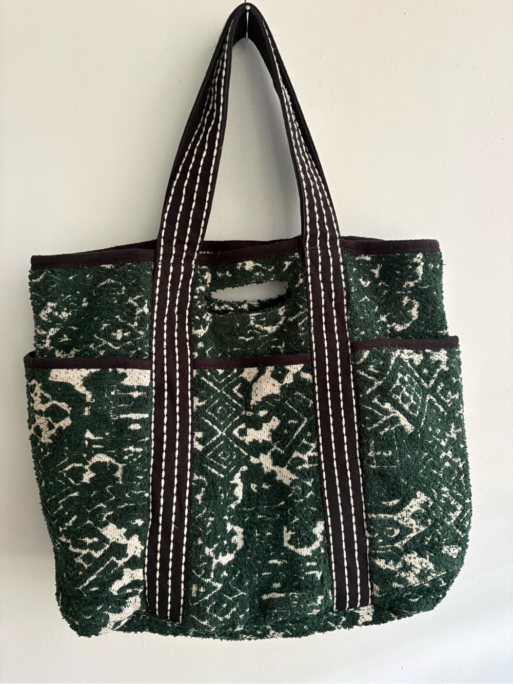 Free People Caravan Textured Tote Bag🔥 Rare!